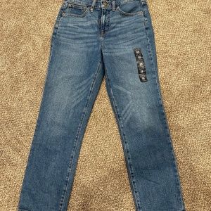 Straight leg jeans